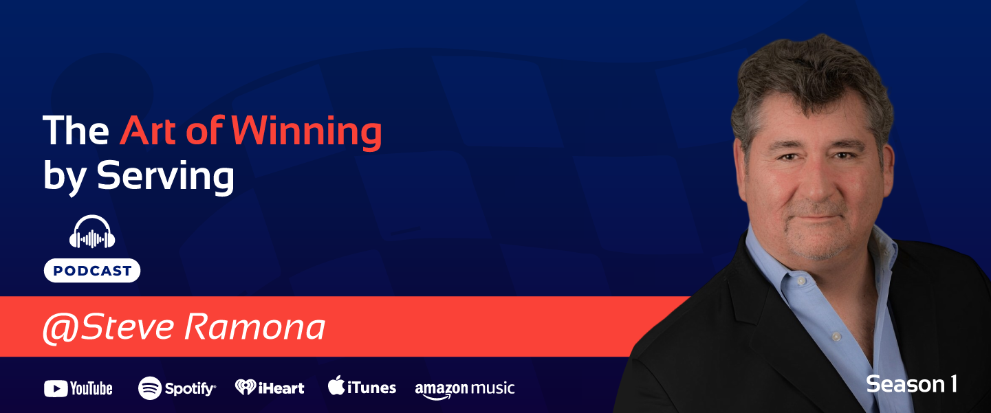 Steve Ramona Winning Through Servant Leadership Banner