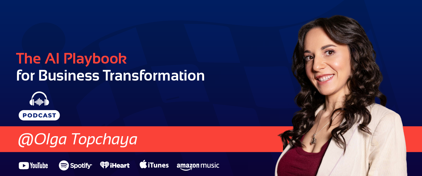 Olga Topchaya AI Playbook Main Banner