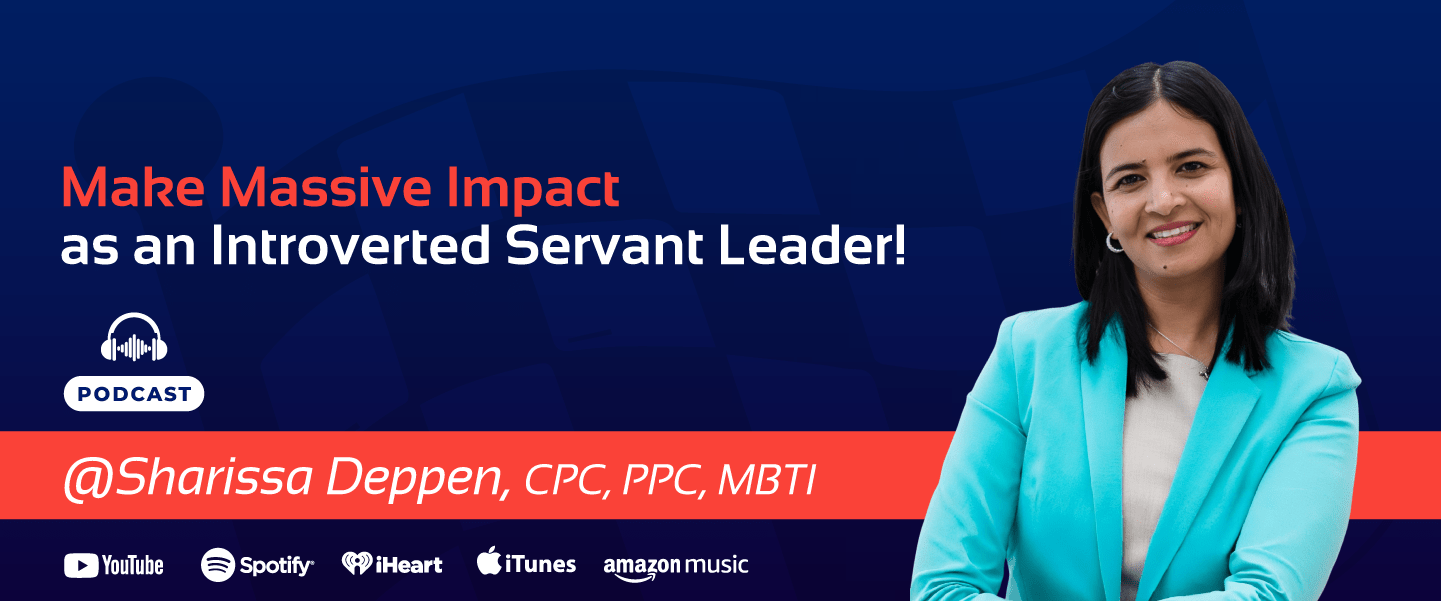 Sharissa Deppen on Introverted Servant Leadership Banner
