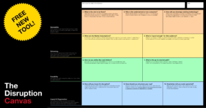 Disruption Canvas - Innovation strategy