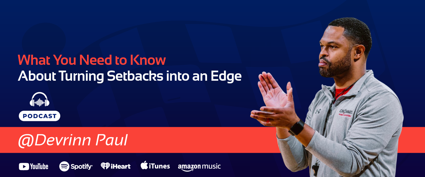 Devrinn Paul Setbacks Into An Edge Banner