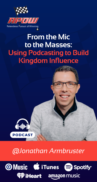 Jonathan-Armbruster podcasting with purpose mobile