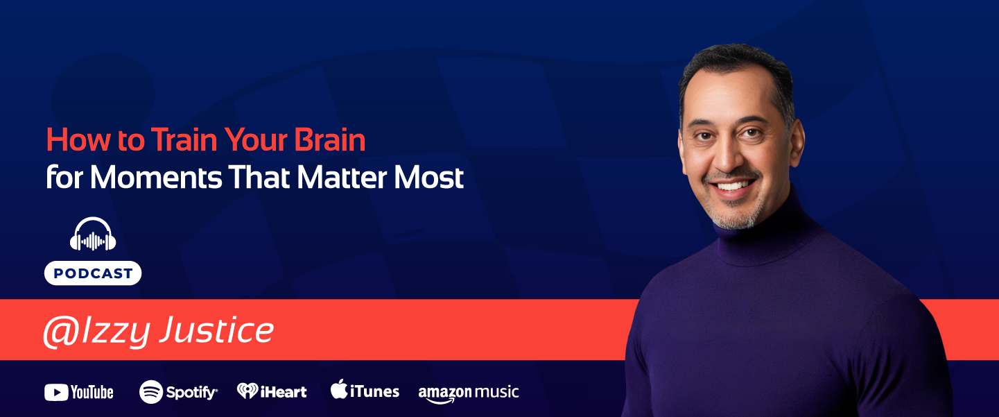 Izzy Justice Train Your Brain Banner