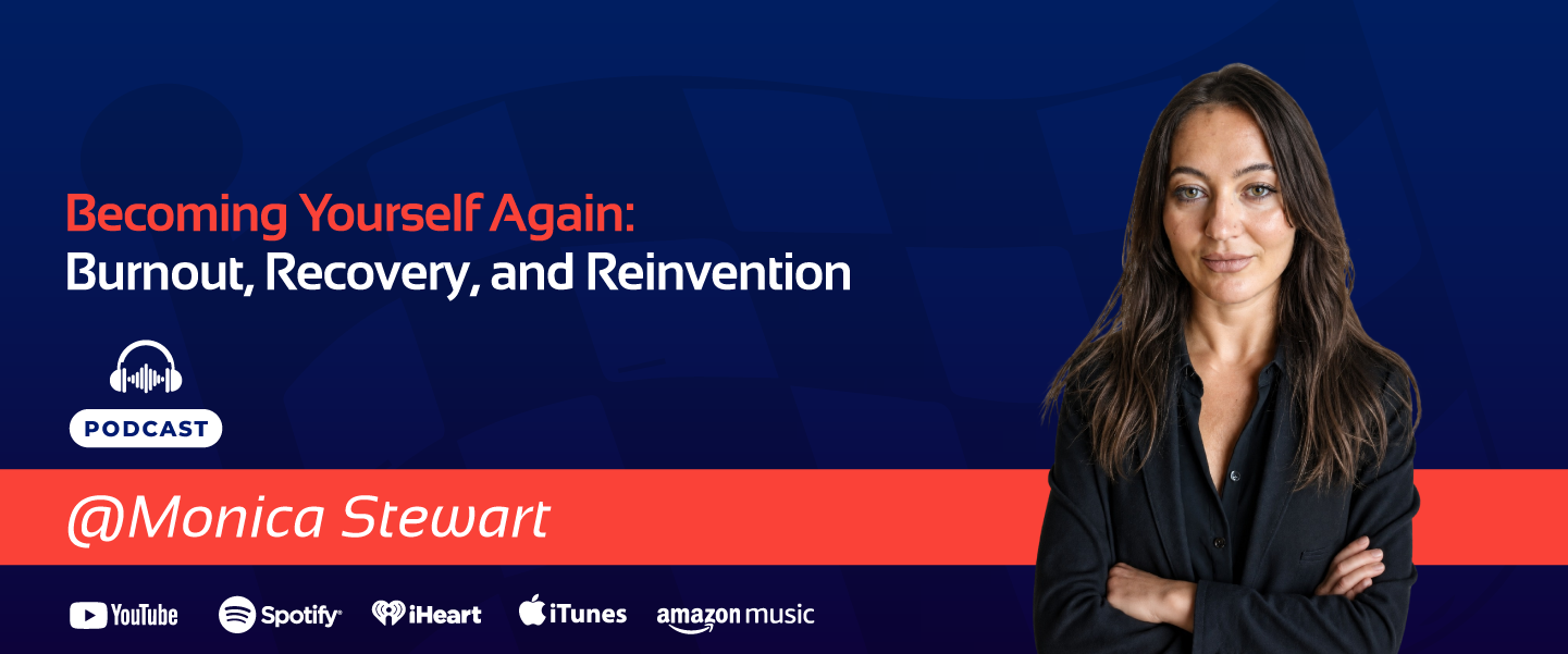 Monica Stewart Burnout and Recovery Banner
