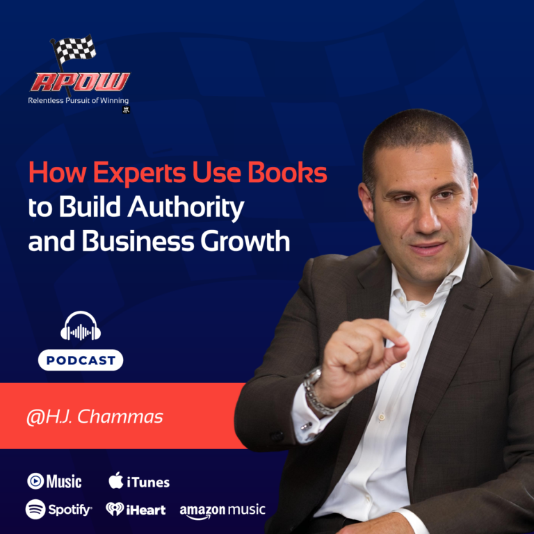 The Relentless Pursuit of Winning Podcast 8 Habib Chammas business growth with books Main