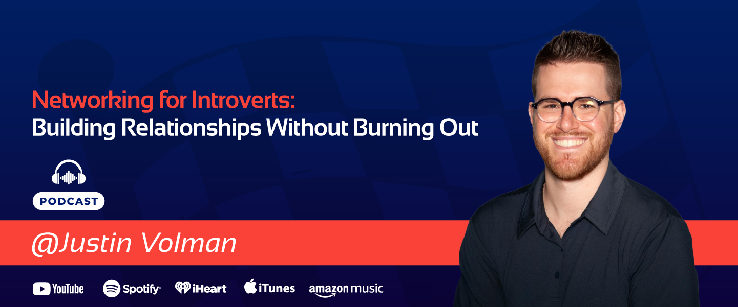 Justin Volman Banner Networking for Introverts