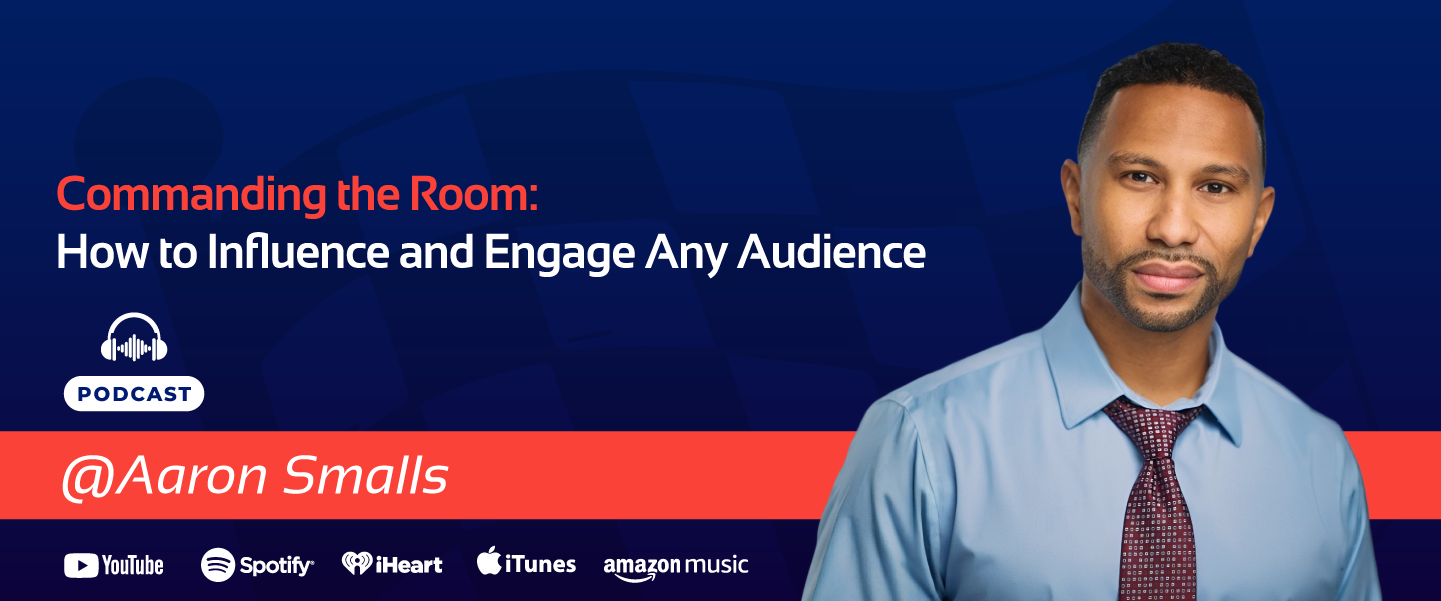 Aaron Smalls audience engagement Banner
