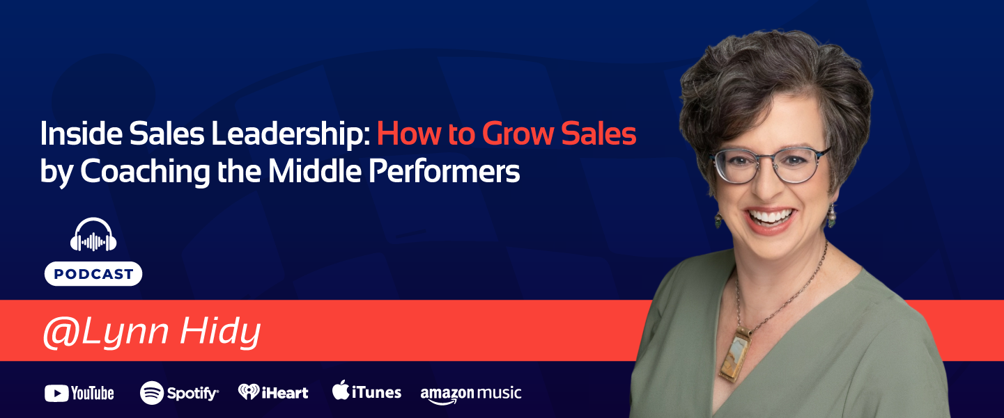 Lynn Hidy inside sales leadership Banner