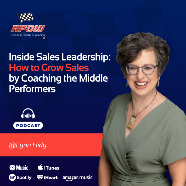 Lynn Hidy inside sales leadership Main