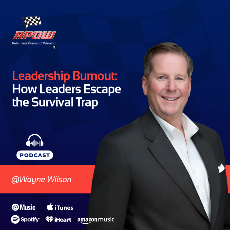 Wayne Wilson leadership burnout Main