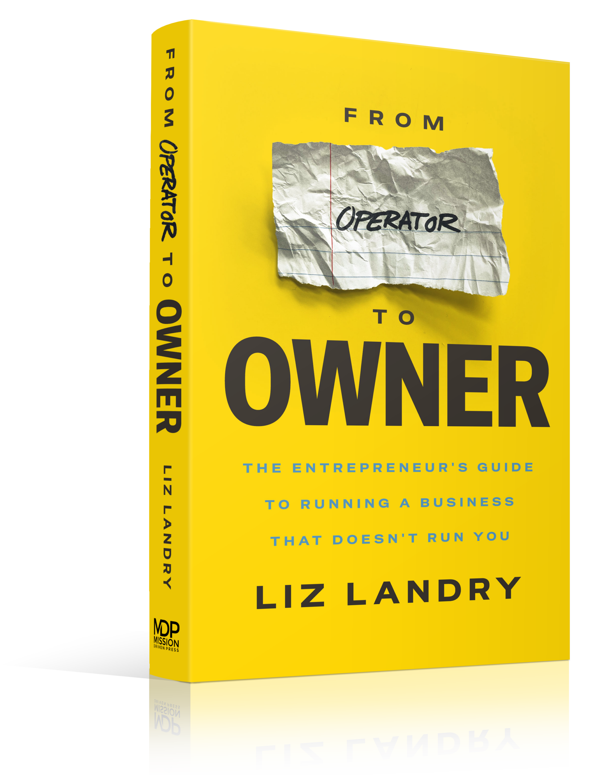 Liz Landry operator to owner Logo