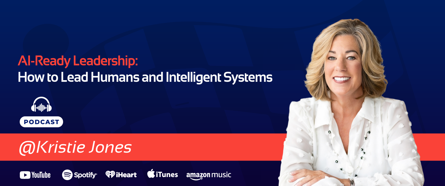 Kristie Jones AI-ready leadership Banner